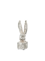 Gallery Home White Small Harry Hare Distressed Ornaments Sculpture - Image 6 of 6