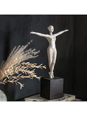 Gallery Home Black Ballerina Pirouette Sculpture - Image 3 of 9