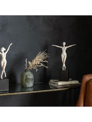 Gallery Home Black Ballerina Pirouette Sculpture - Image 5 of 9