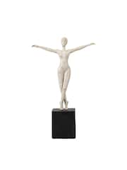Gallery Home Black Ballerina Pirouette Sculpture - Image 9 of 9