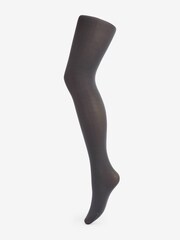 Pretty Polly 60 Denier Opaques 3D Grey Tights - Image 1 of 1