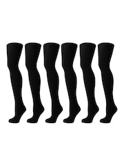 Pretty Polly 6 Упаковка черный 60 Непрозрачные колготки Denier Everyday - Изображение 3 из 4