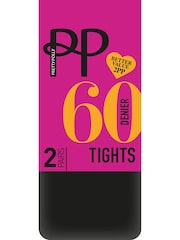 Pretty Polly 6 Упаковка черный 60 Непрозрачные колготки Denier Everyday - Изображение 4 из 4