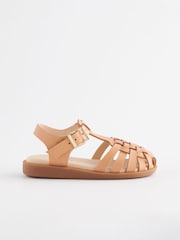 Tan Brown Fisherman Sandals - Image 2 of 5