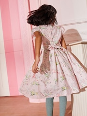 Cath Kidston Pink Tie Back Dress - Image 4 of 6