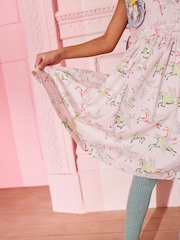Cath Kidston Pink Tie Back Dress - Image 5 of 6