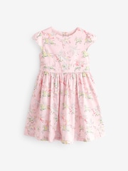 Cath Kidston Pink Tie Back Dress - Image 6 of 6