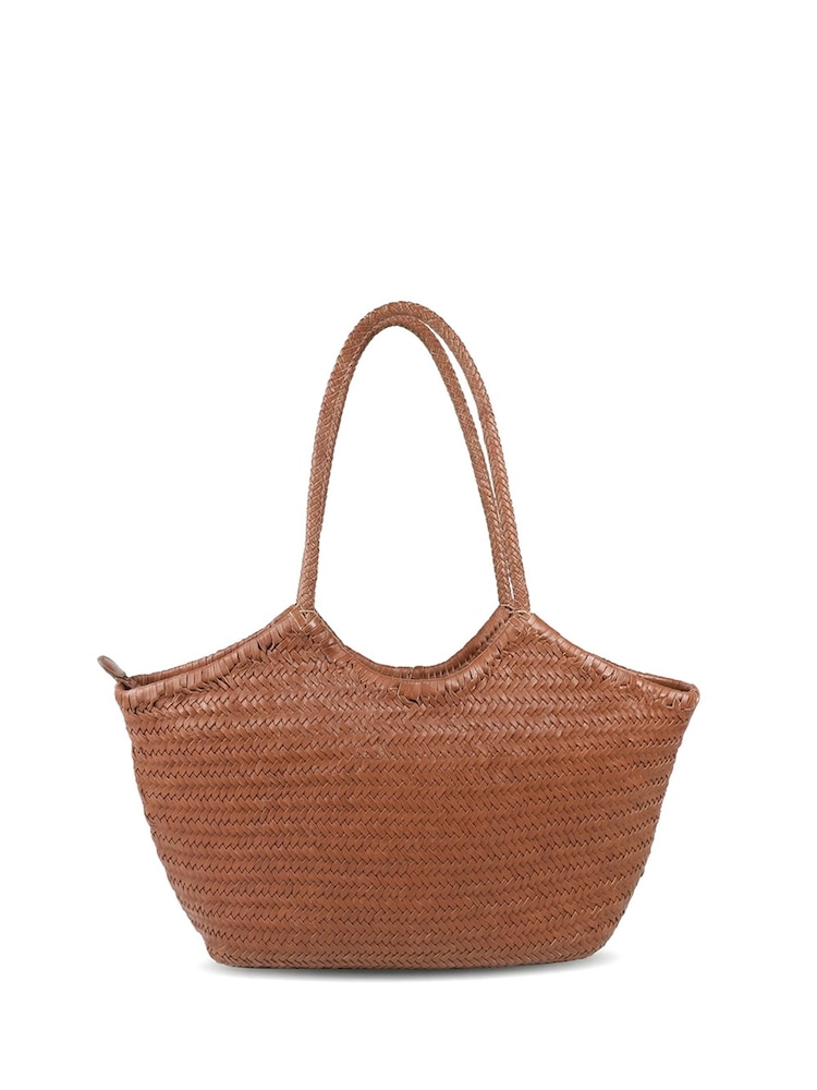 Jones Bootmaker Brown Wildrosa Leather Shoulder Bag - Image 1 of 5 Jones Bootmaker Brown Wildrosa Leather Shoulder Bag - Image 1 of 5