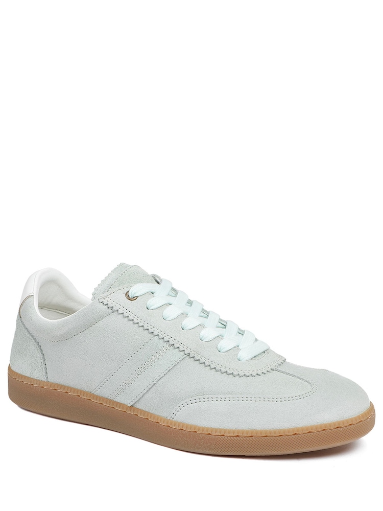 Jones Bootmaker Blue Annora Casual Leather Trainers - Image 1 of 5