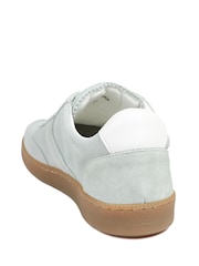 Jones Bootmaker Blue Annora Casual Leather Trainers - Image 3 of 5