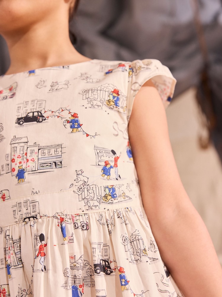 Cath Kidston White 100% Cotton Paddington Bear Dess - Image 14 of 14