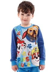 Character Blue Paw Patrol Dressing Gown And Pyjamas Set - Image 10 of 10