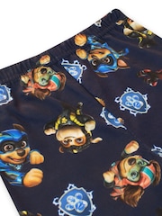 Character Black/Blue Paw Patrol Printed Long Sleeve Pyjamas - Image 4 of 4