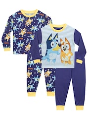 Character Purple Pyjamas 2 Pack - Image 1 of 5