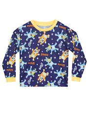 Bluey Purple Character Bluey & Bingo 2 Pack Long Sleeve Pyjamas - Image 8 of 11