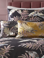 Soiree Black Josette Luxe Velvet Duvet Cover Set - Image 3 of 4