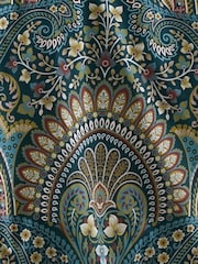 D&D Blue Palais Reversible Duvet Cover Set - Image 4 of 4