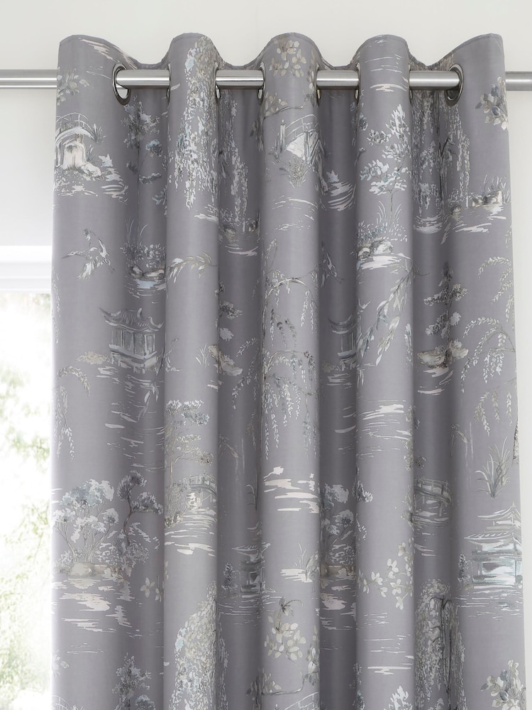 Dreams & Drapes Oriental Garden Blackout Термозанавески с люверсами - Изображение 2 из 3 Dreams & Drapes Oriental Garden Blackout Термозанавески с люверсами - Изображение 2 из 3