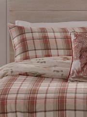 Dreams & Drapes Hanson Highland Cow Brushed 100% Cotton Duvet Cover Set - صورة 4 من 4