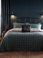 Dreams & Drapes Natural Bear Walks Brushed 100% Cotton Duvet Cover Set - Image 2 of 4