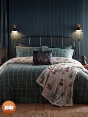 Dreams & Drapes Natural Bear Walks Plush Fleece Bedspread - Image 1 of 1