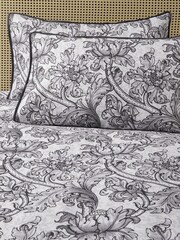 Laurence Llewelyn-Bowen Black Heart of The Home 200 Thread Count 100% Cotton Duvet Cover Set - Image 2 of 4