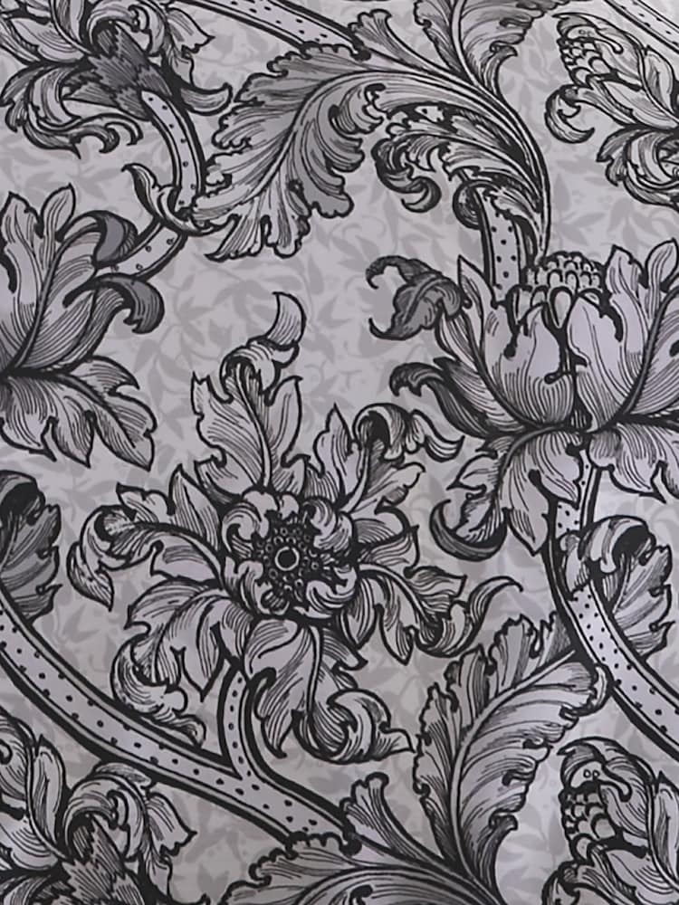Laurence Llewelyn-Bowen Black Heart of The Home 200 Thread Count 100% Cotton Duvet Cover Set - Image 4 of 4