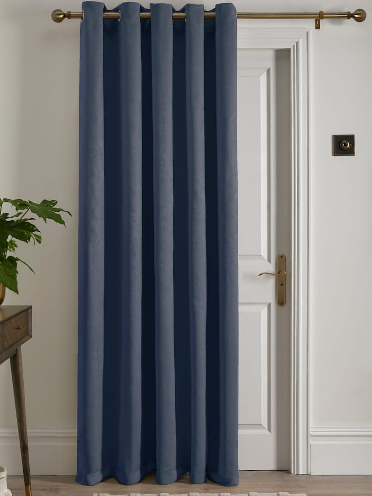 Fusion Strata Room Darkening Woven Eyelet Single Panel Curtain - Imagem 2 de 4