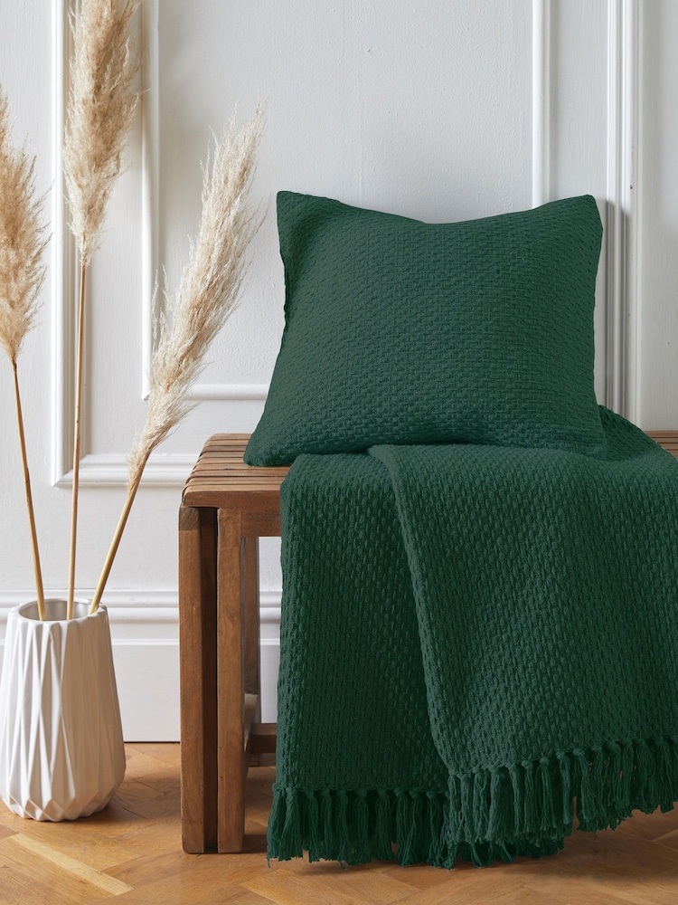 Drift Home Green Hayden Throw - Image 2 of 4