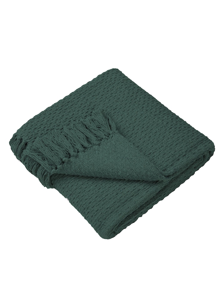 Drift Home Green Hayden Throw - Image 3 of 4