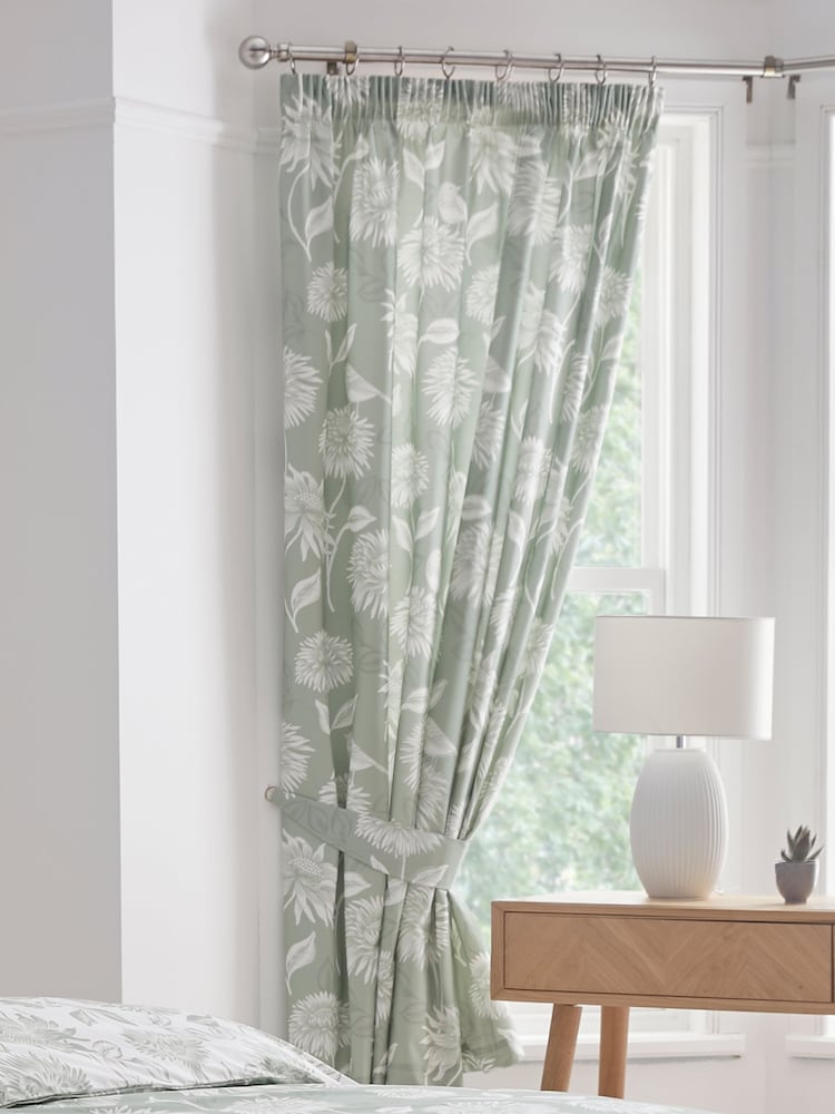 Dreams & Drapes Chrysanthemum Pencil Pleat Curtains - Изображение 1 из 3