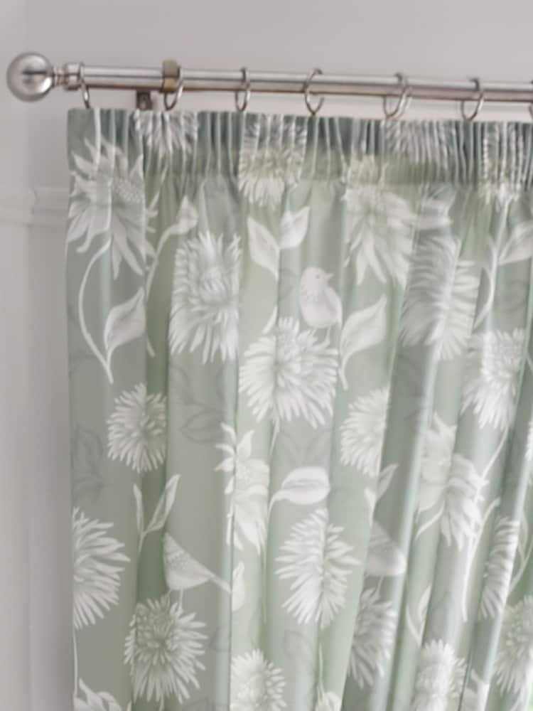 Dreams & Drapes Chrysanthemum Pencil Pleat Curtains - Изображение 2 из 3
