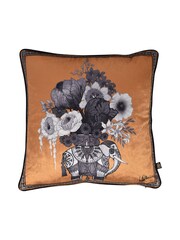 Laurence Llewelyn-Bowen Gold Generou Elephant Velvet Filled Cushion - Image 3 of 5