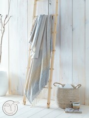 Drift Home Yellow Bretton Throw - Image 1 of 4