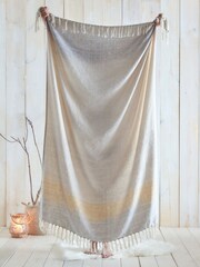 Drift Home Yellow Bretton Throw - Image 3 of 4