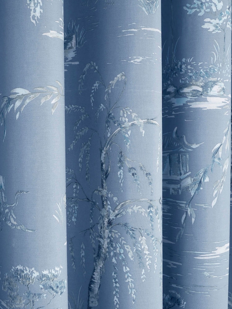 Dreams & Drapes Oriental Garden Blackout Thermal Eyelet Curtains - Imagen 3 de 3