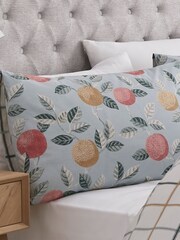 D&D Green Botanical Fruit Easy Care Duvet Cover Set - Image 2 of 4