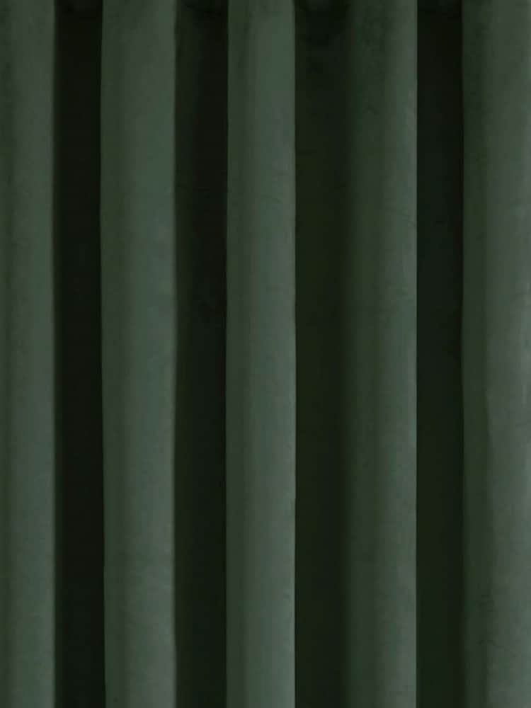 Laurence Llewelyn-Bowen Green Montrose Blackout Thermal Eyelet Single Curtain - Image 4 of 4