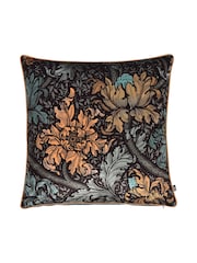 Laurence Llewelyn-Bowen Gold Heart of The Home Velvet Filled Cushion - Image 1 of 3