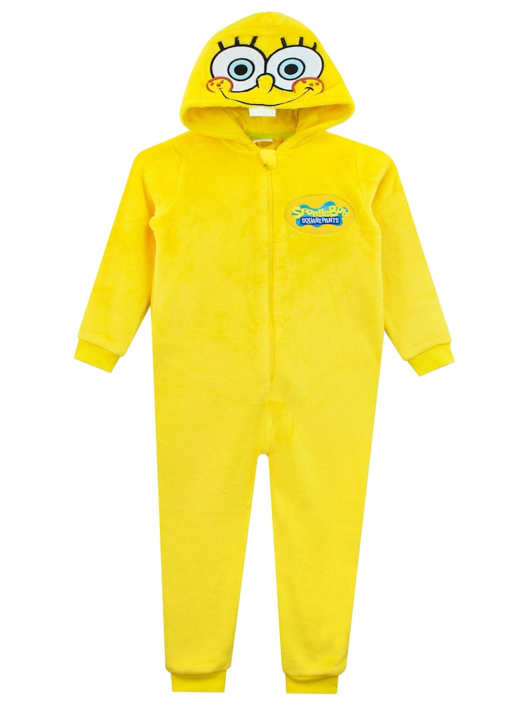 Character Yellow Spongebob Onesie - Image 1 of 5