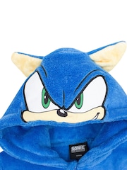 Character Blue Sonic The Hedgehog Fleece All In One - Image 3 of 10