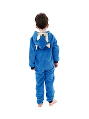 Character Blue Sonic The Hedgehog Fleece All In One - Image 6 of 10