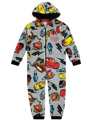 Character Grey Disney Cars Onesie All In One - Image 1 of 4