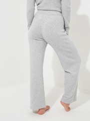 Joe Browns Grey Sloe Joes Wide Leg Knitted Trousers - Image 2 of 5