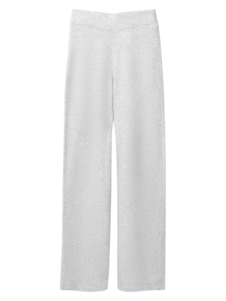 Joe Browns Grey Sloe Joes Wide Leg Knitted Trousers - Image 5 of 5