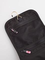Cath Kidston Black Floral Print Large Washbag - Image 8 of 9