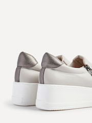 Linzi Mercury Taupe Slip On Platform Trainers - Slika 6 iz 6