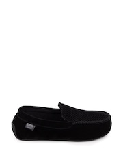 Totes Black Isotoner Airtex Suedette Mules Slippers - Image 2 of 5