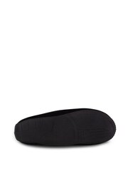 Totes Black Isotoner Airtex Suedette Mules Slippers - Image 5 of 5