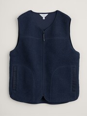 Seasalt Cornwall Blue Folyer Gilet - Image 5 of 6